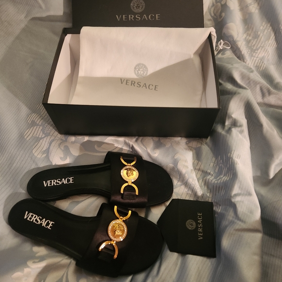 VERSACE MEDUSA MULE - Picture 1 of 2